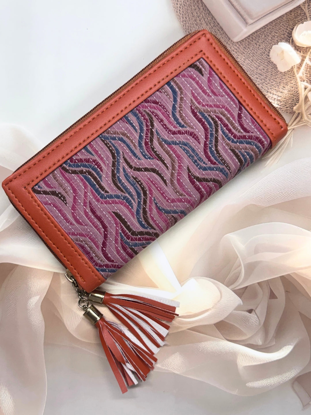 Ocean Drift Purple  - Trendy & Beautiful Womens Wallet