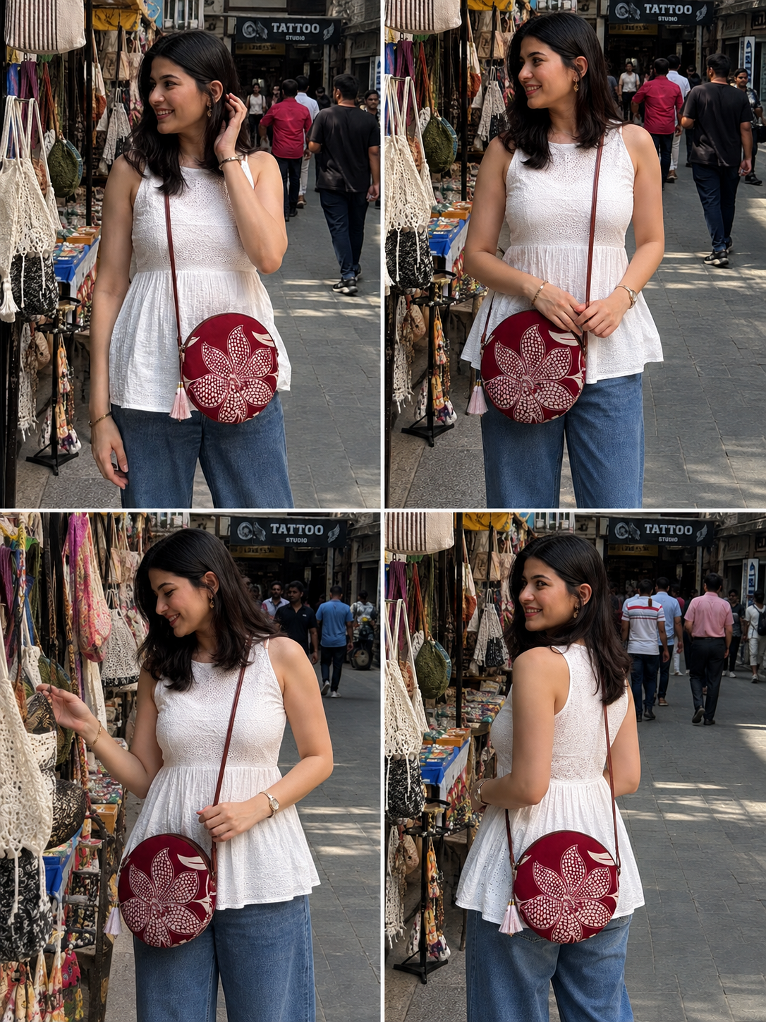 Lily Pink - Cute Round Sling bag