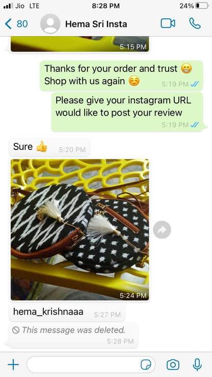 Maroon Grey Flower - Cute Round Sling bag