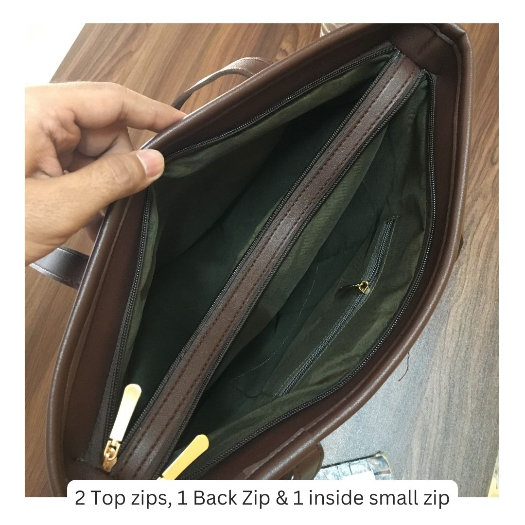 Black Ajrakh - Printed Tote Bag