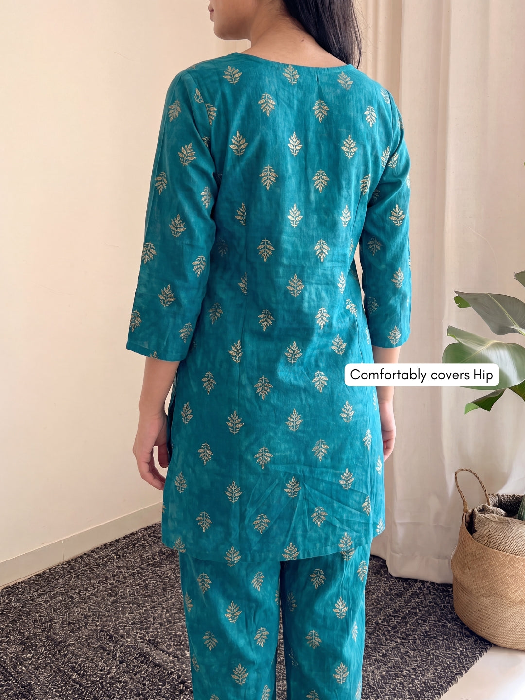 Mystic Sea Green - Cord Set - Pure Cotton