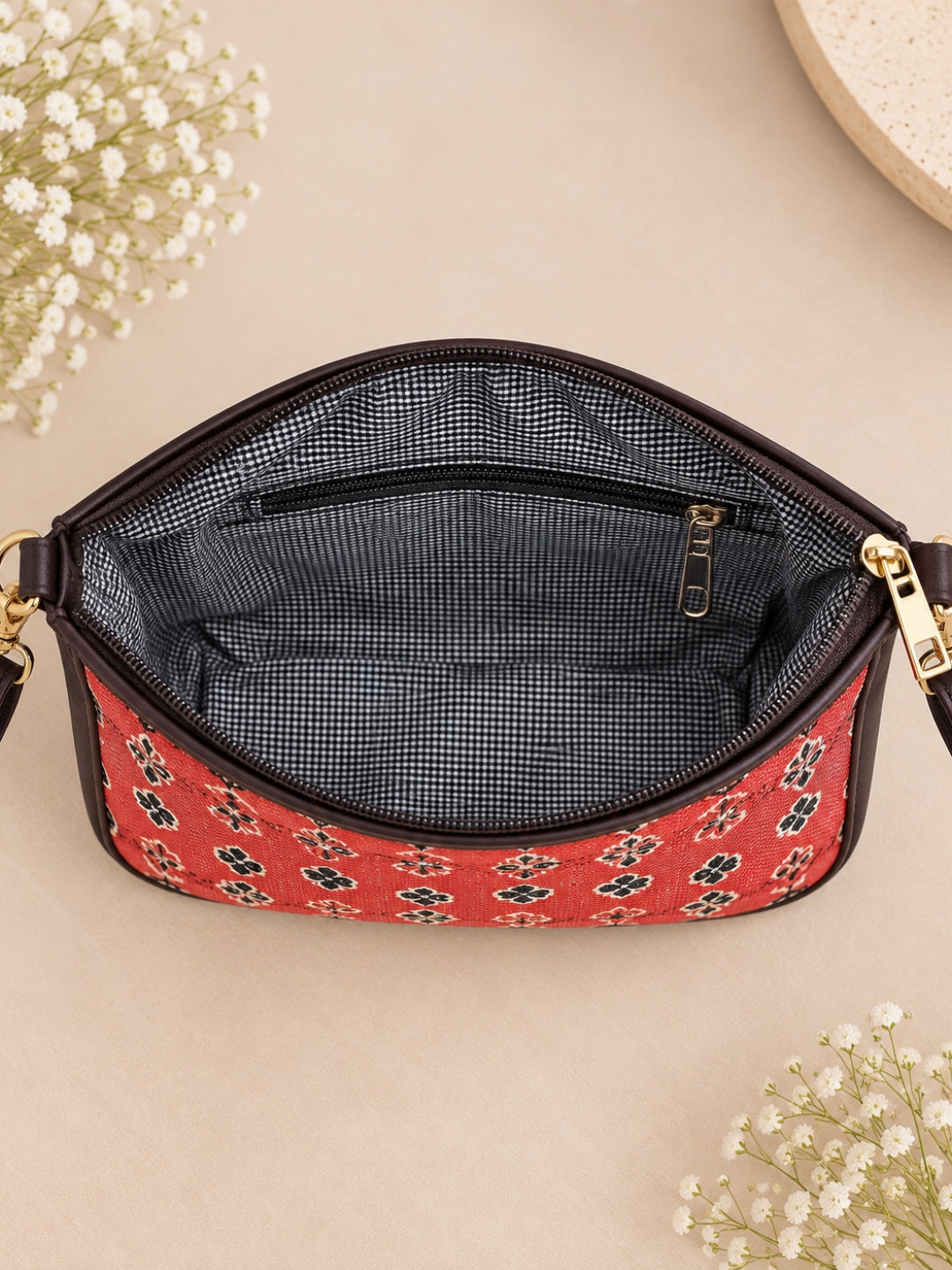 AMARA - Multi Leaves - Shoulder Bag Cum Sling