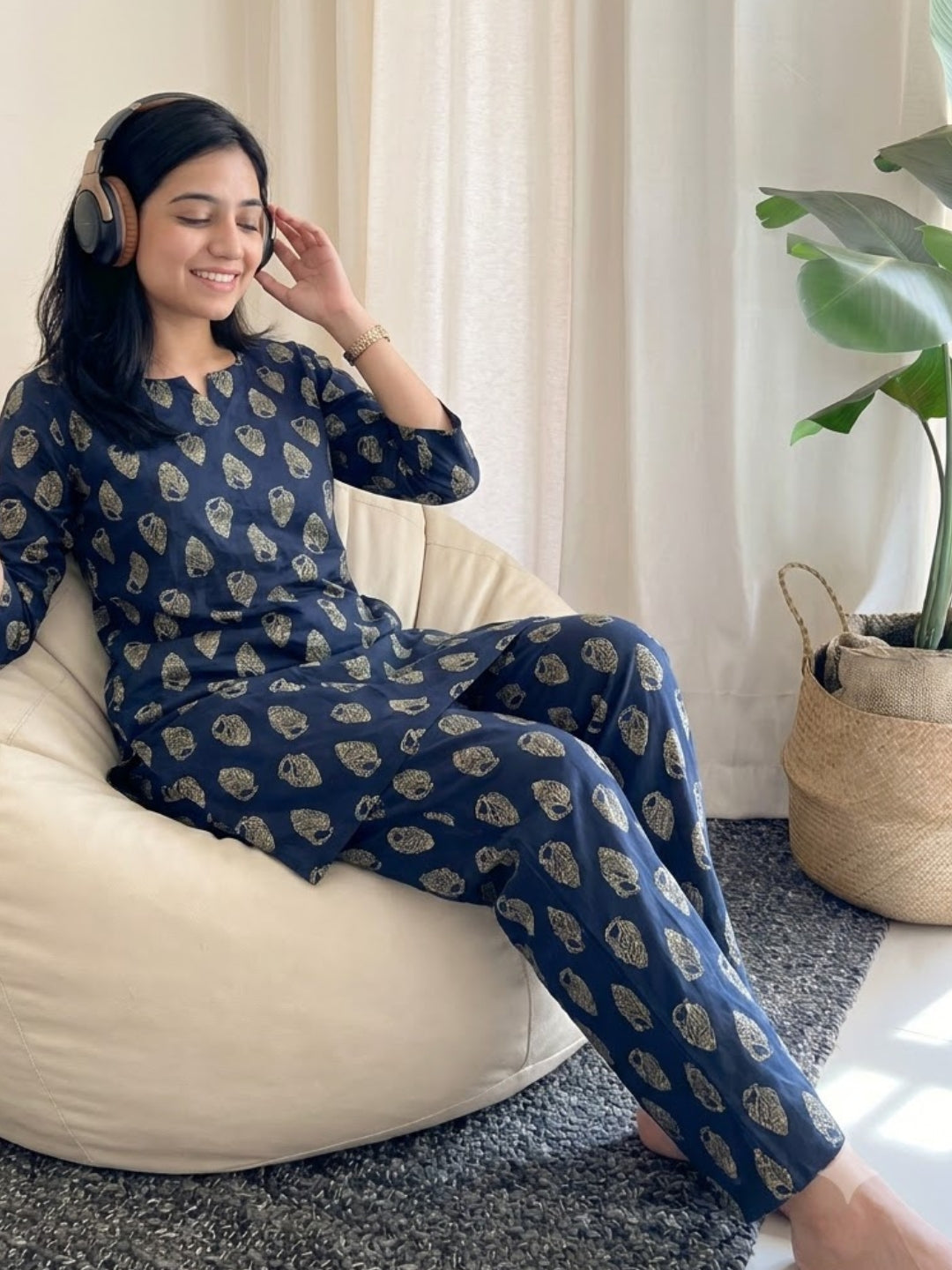 Shell Blue - Cord Set - Pure Cotton