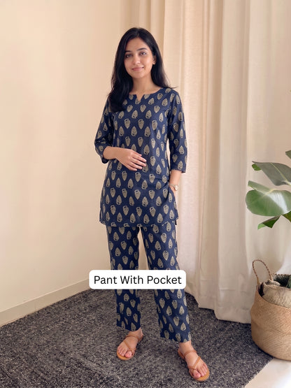 Shell Blue - Cord Set - Pure Cotton