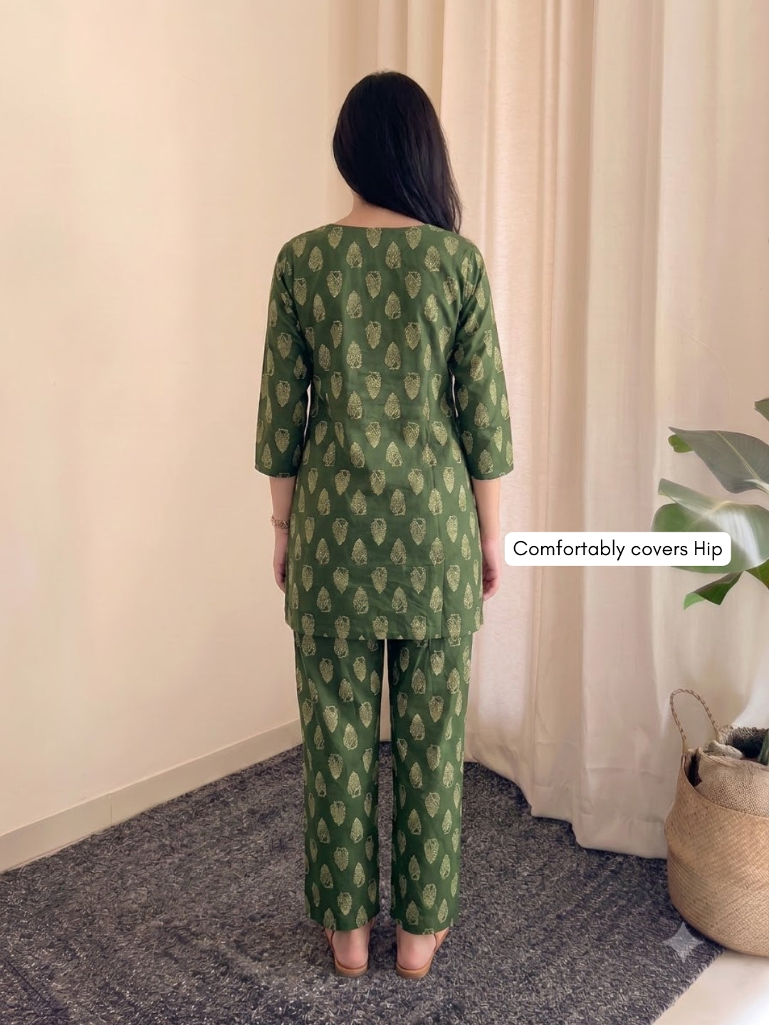 Shell Green - Cord Set - Pure Cotton