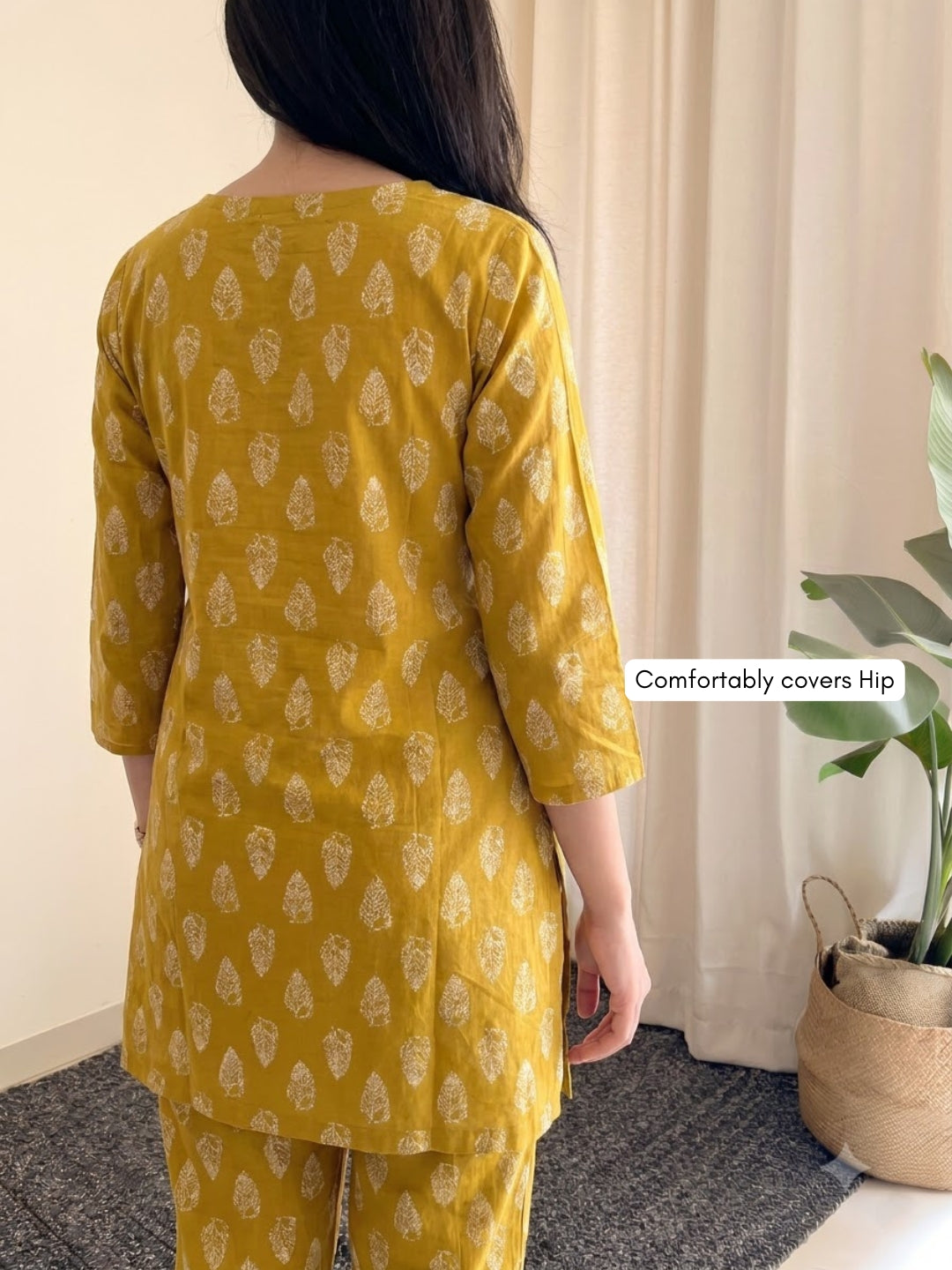 Shell Yellow - Cord Set - Pure Cotton