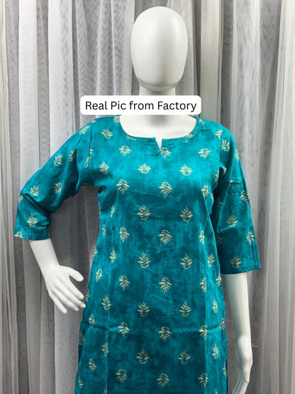 Mystic Sea Green - Cord Set - Pure Cotton
