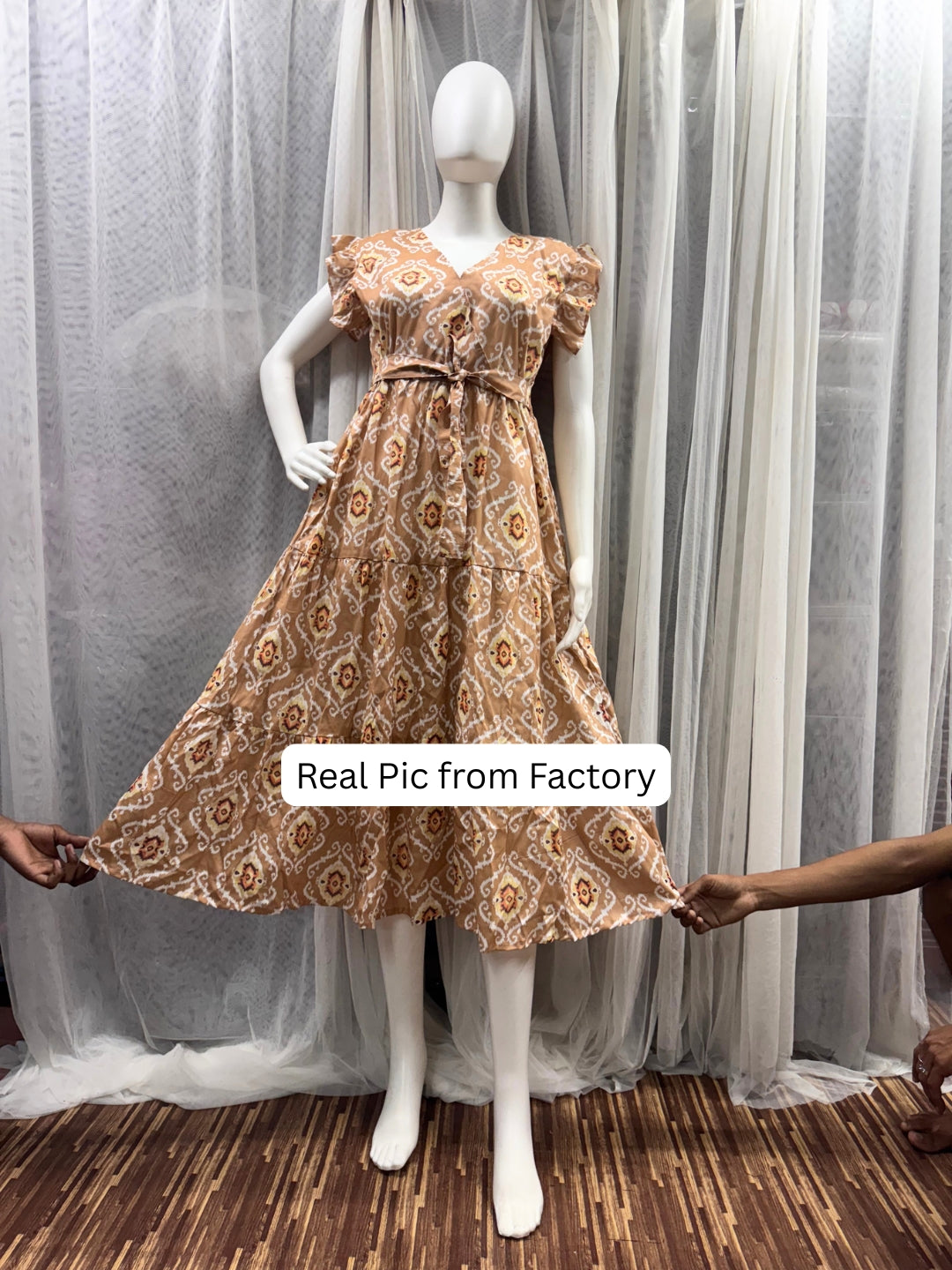 Dessert Art - Sleevless Midi Dress - Soft Rayon