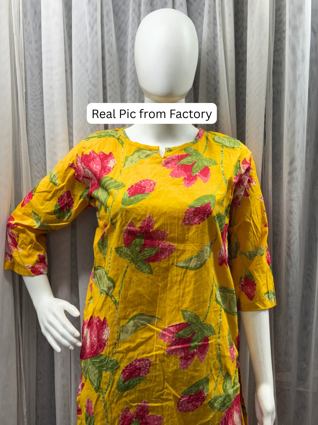 Lotus Yellow - Cord Set - Pure Cotton