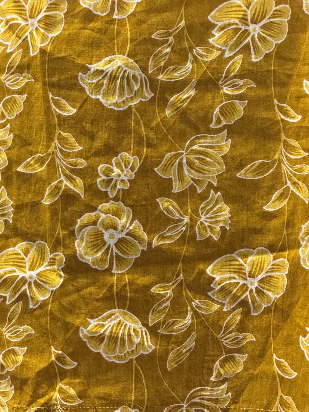 Multi Flower Yellow - Cord Set - Pure Cotton
