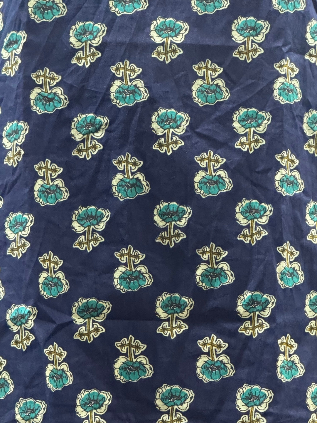 Blue Wild Petals - Cord Set - Pure Cotton