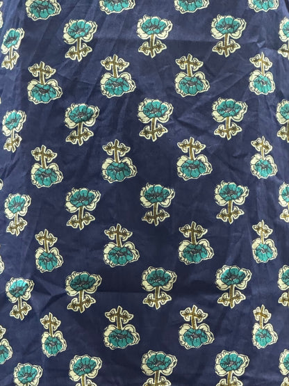 Blue Wild Petals - Cord Set - Pure Cotton