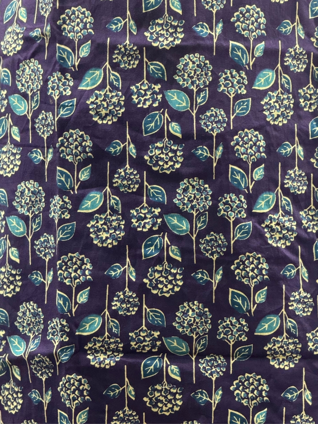Blue Green Sunflower - Cord Set - Pure Cotton