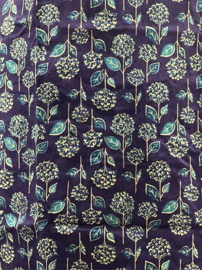 Blue Green Sunflower - Cord Set - Pure Cotton