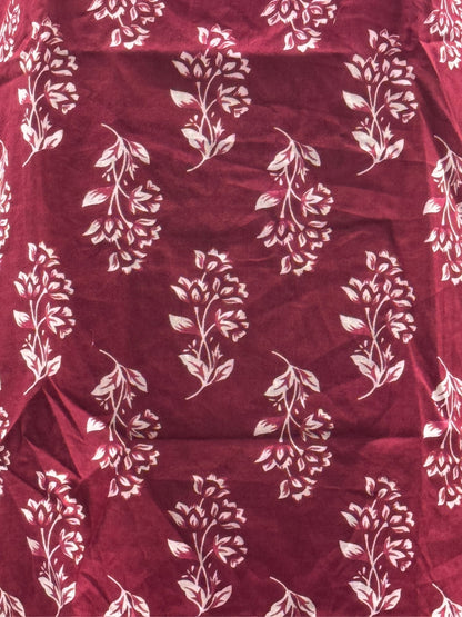 Daisy Maroon - Cord Set - Pure Cotton