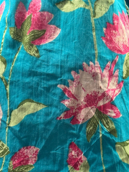 Lotus SeaGreen Pink - Cord Set - Pure Cotton