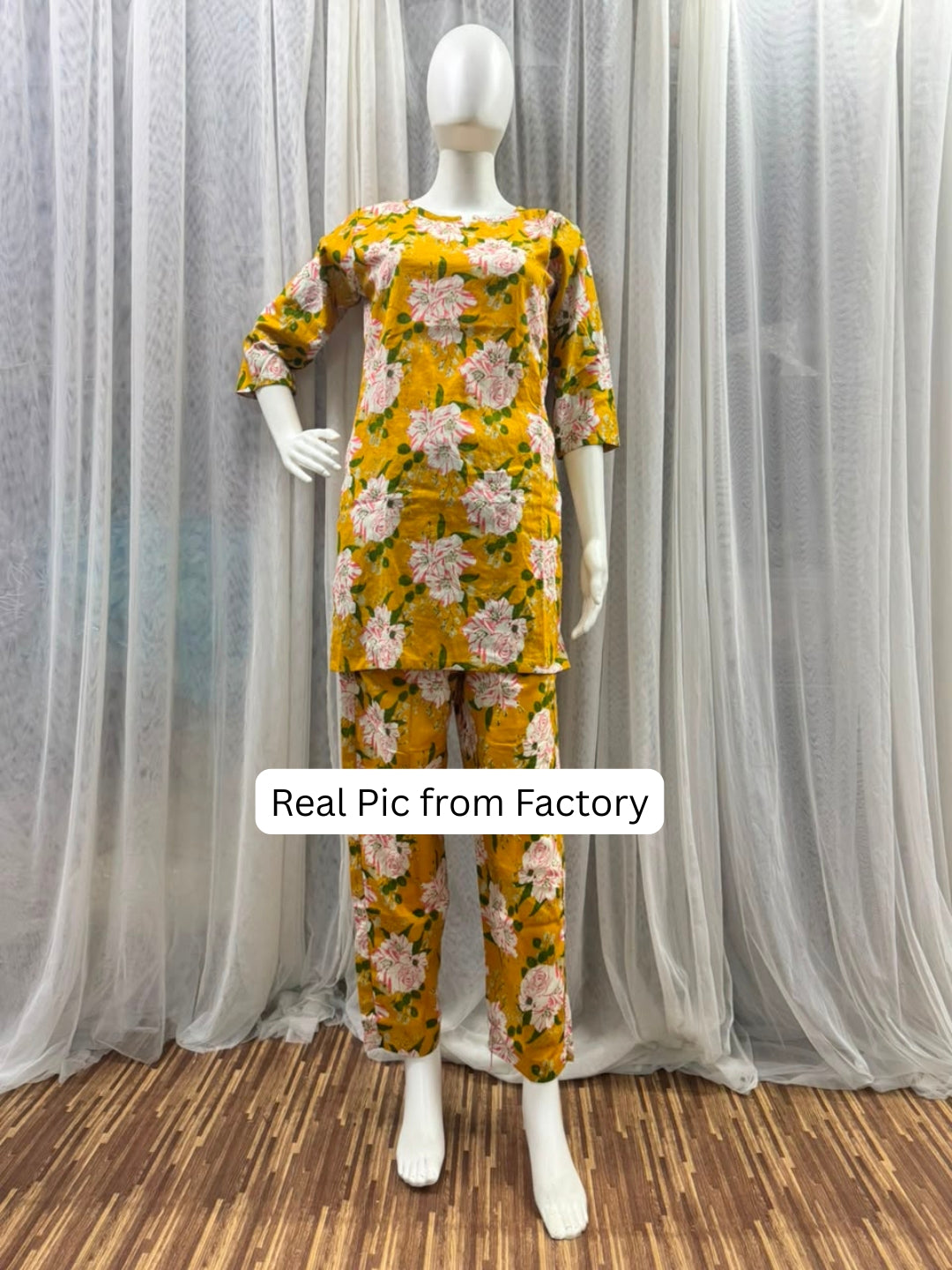 Exotic Yellow - Cord Set - Pure Cotton