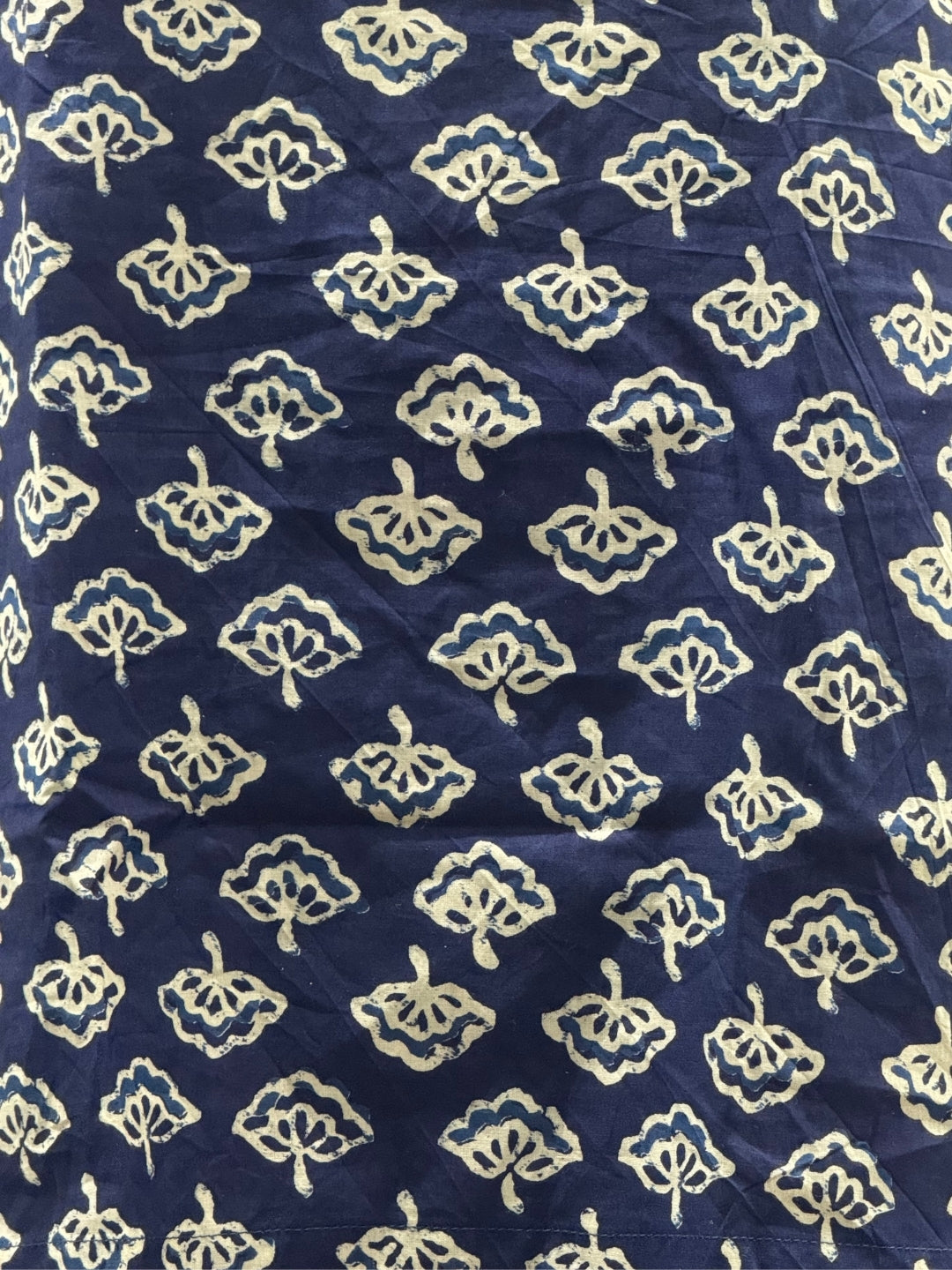 Blue Cream Sunflower - Cord Set - Pure Cotton