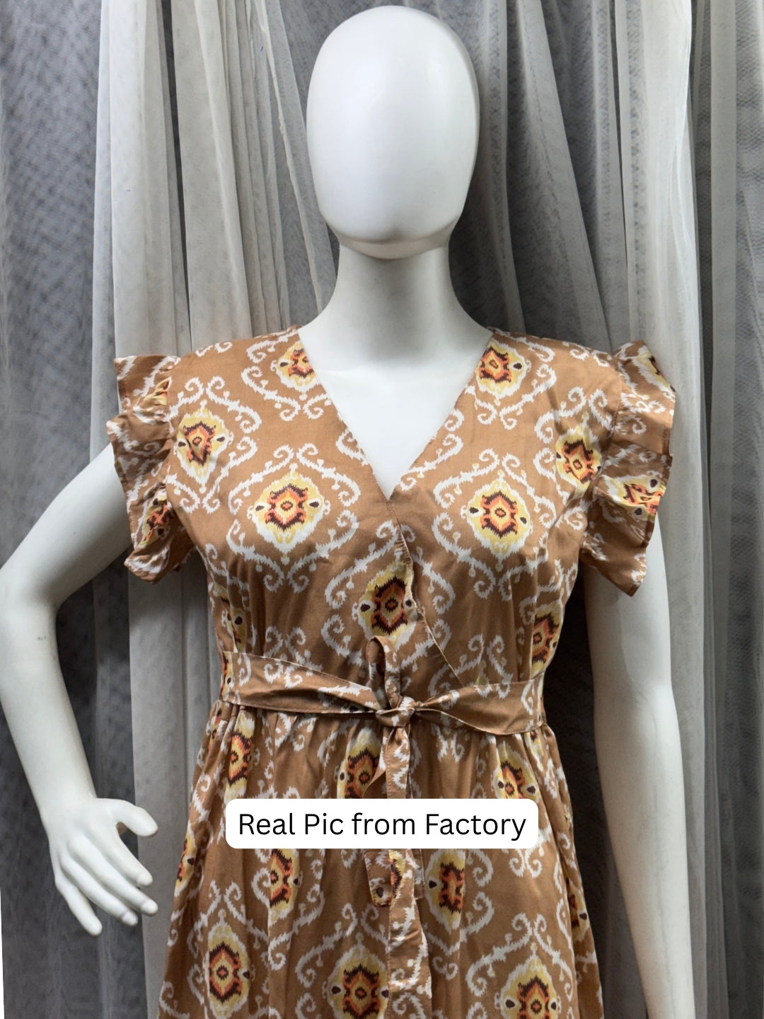 Dessert Art - Sleevless Midi Dress - Soft Rayon