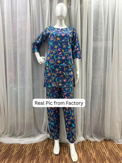 Daisy Blue - Cord Set - Pure Cotton