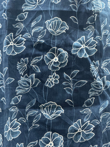 Muli Flower Blue - Cord Set - Pure Cotton