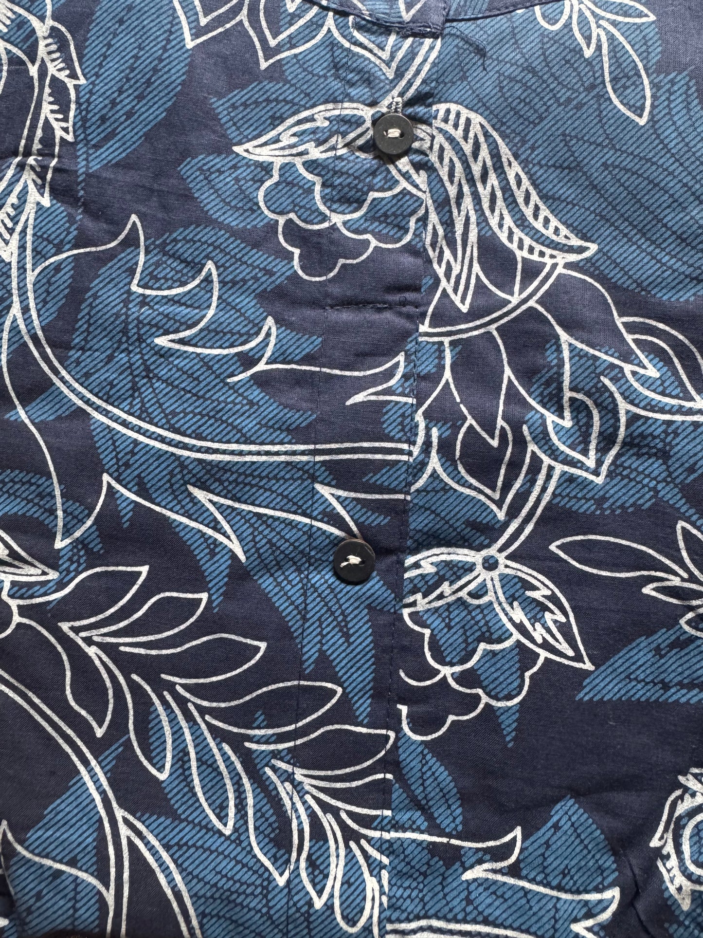 Knee Length - Blue Keri - Cord Sets - Pure Cotton