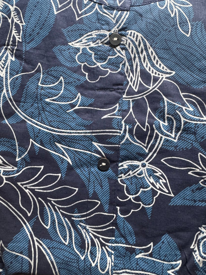 Knee Length - Blue Keri - Cord Sets - Pure Cotton
