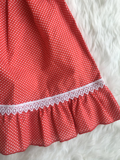 Baby Frock - 4033 - Red