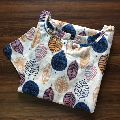 Cord Set - Petals - Blue Brown
