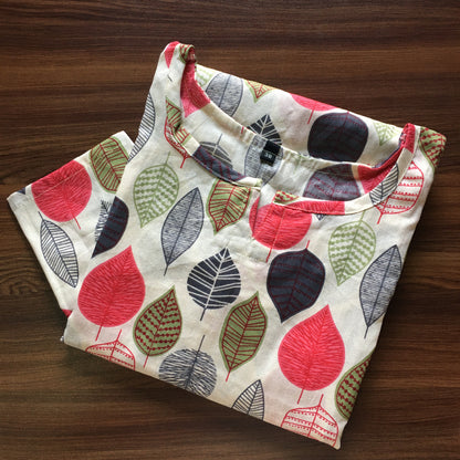 Cord Set - Petals - Grey Pink