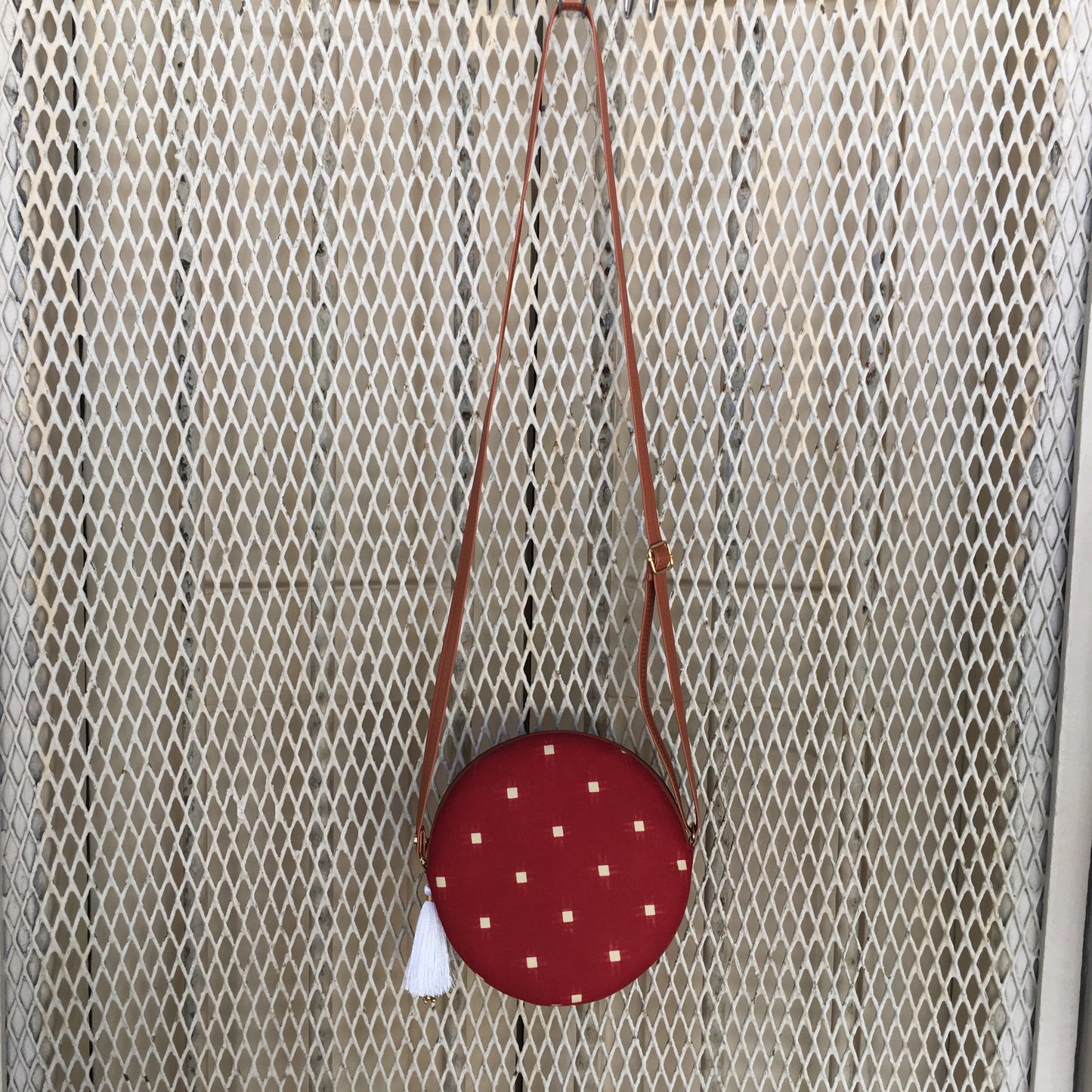 Maroon Square  - Round sling - small size