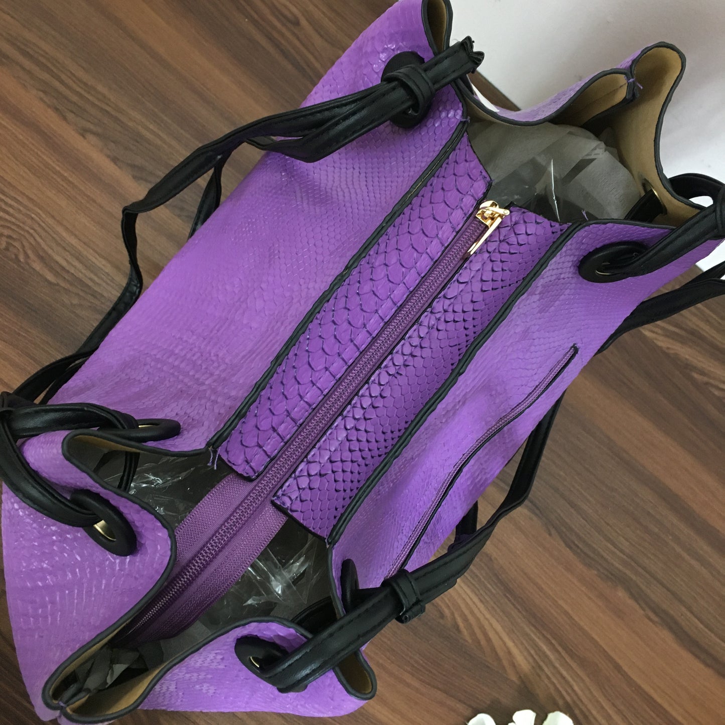 Big Size 3 pcs  Combo Bag - Purple