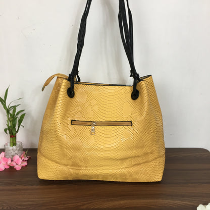 Big Size 3 pcs  Combo Bag - Yellow