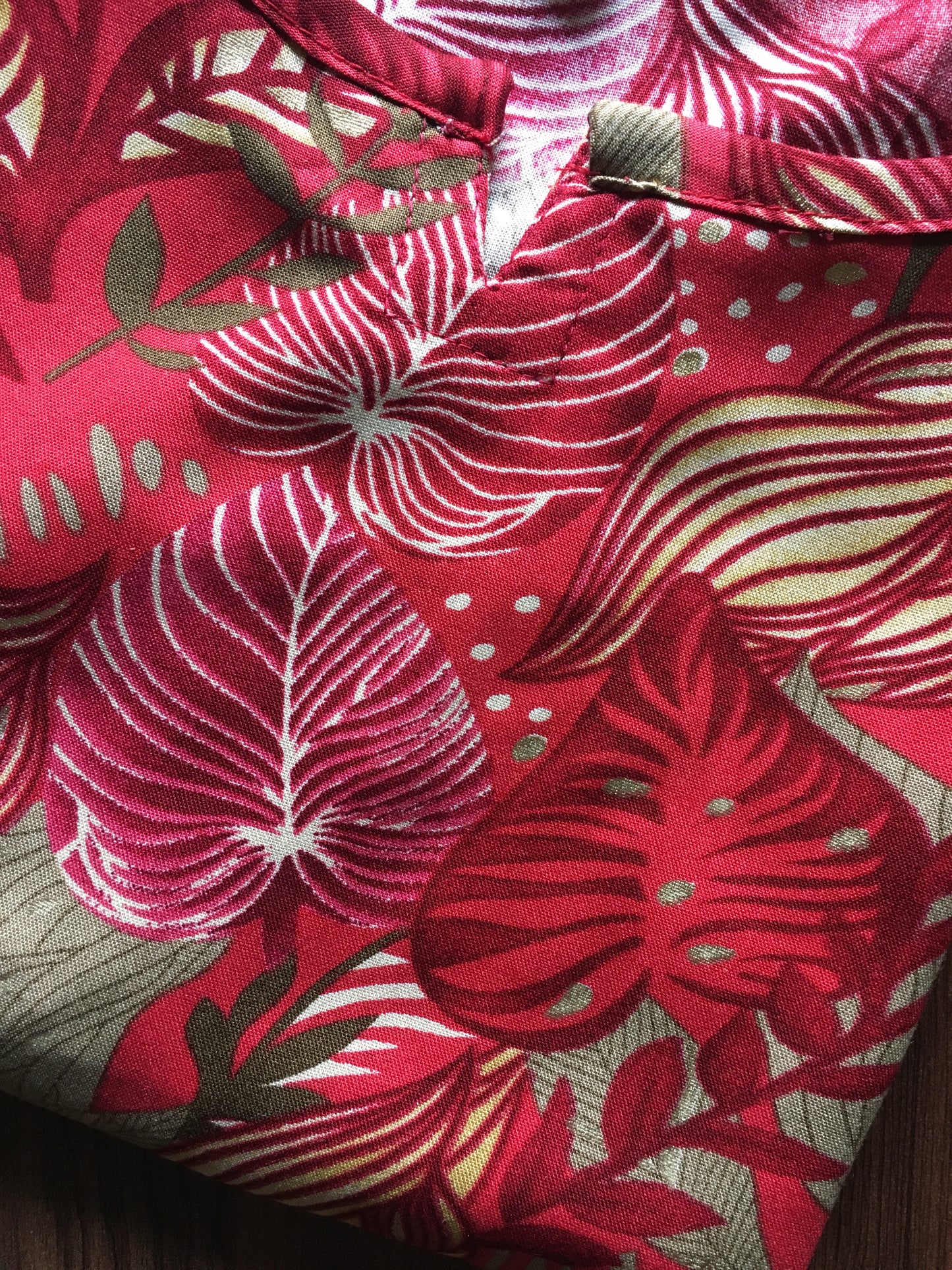 Forrest  - Grey Pink Maroon - Cord Set - Soft Rayon