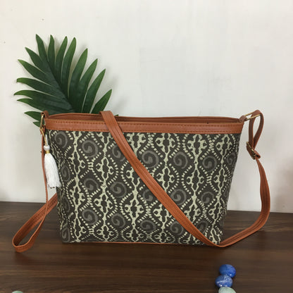 Minsk - 3 zip- Big size - Sling Bag - 89