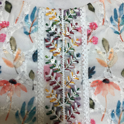 Embroidery work - Knee Length Kurti  - A105