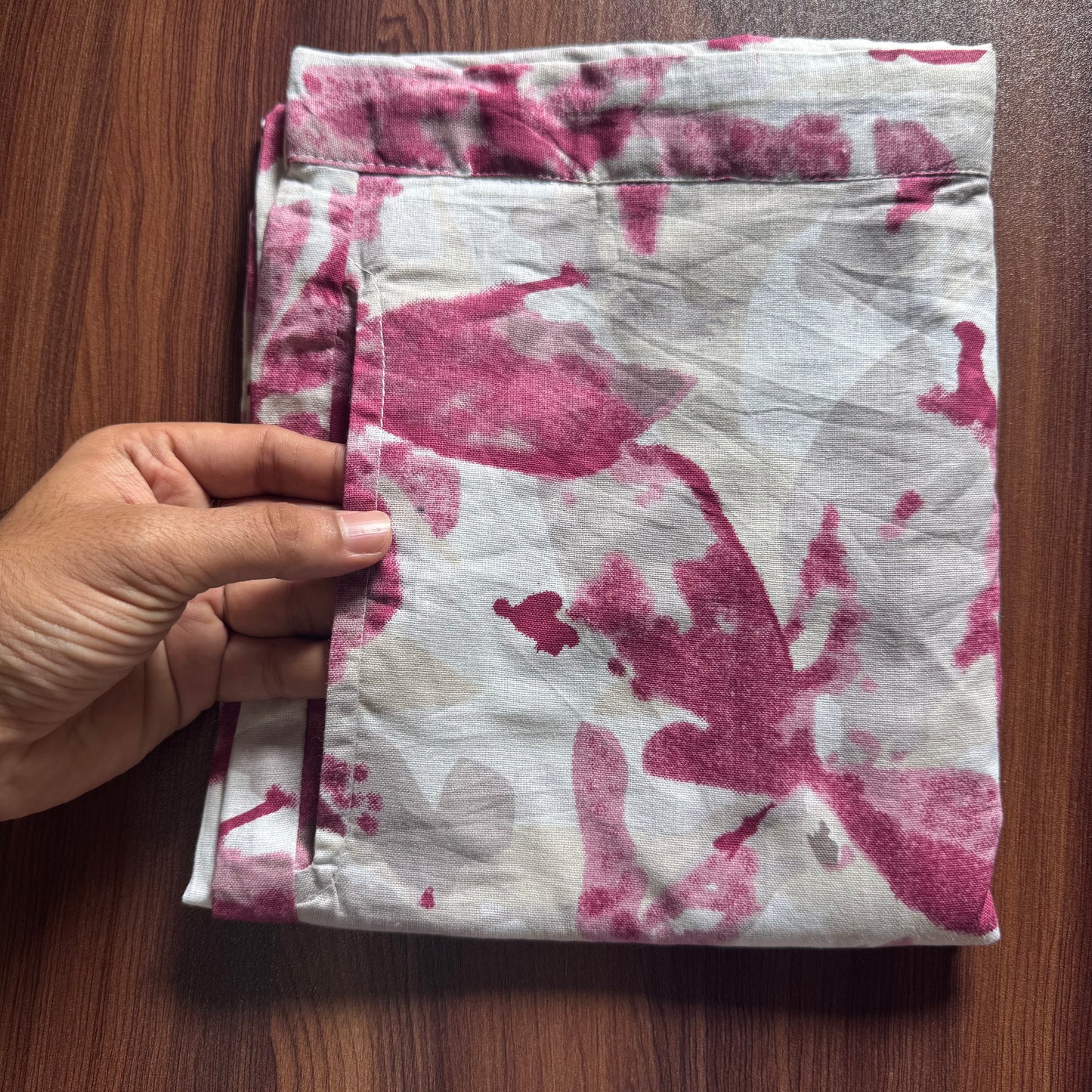 Purple White Petals - Cord Sets - Pure Cotton