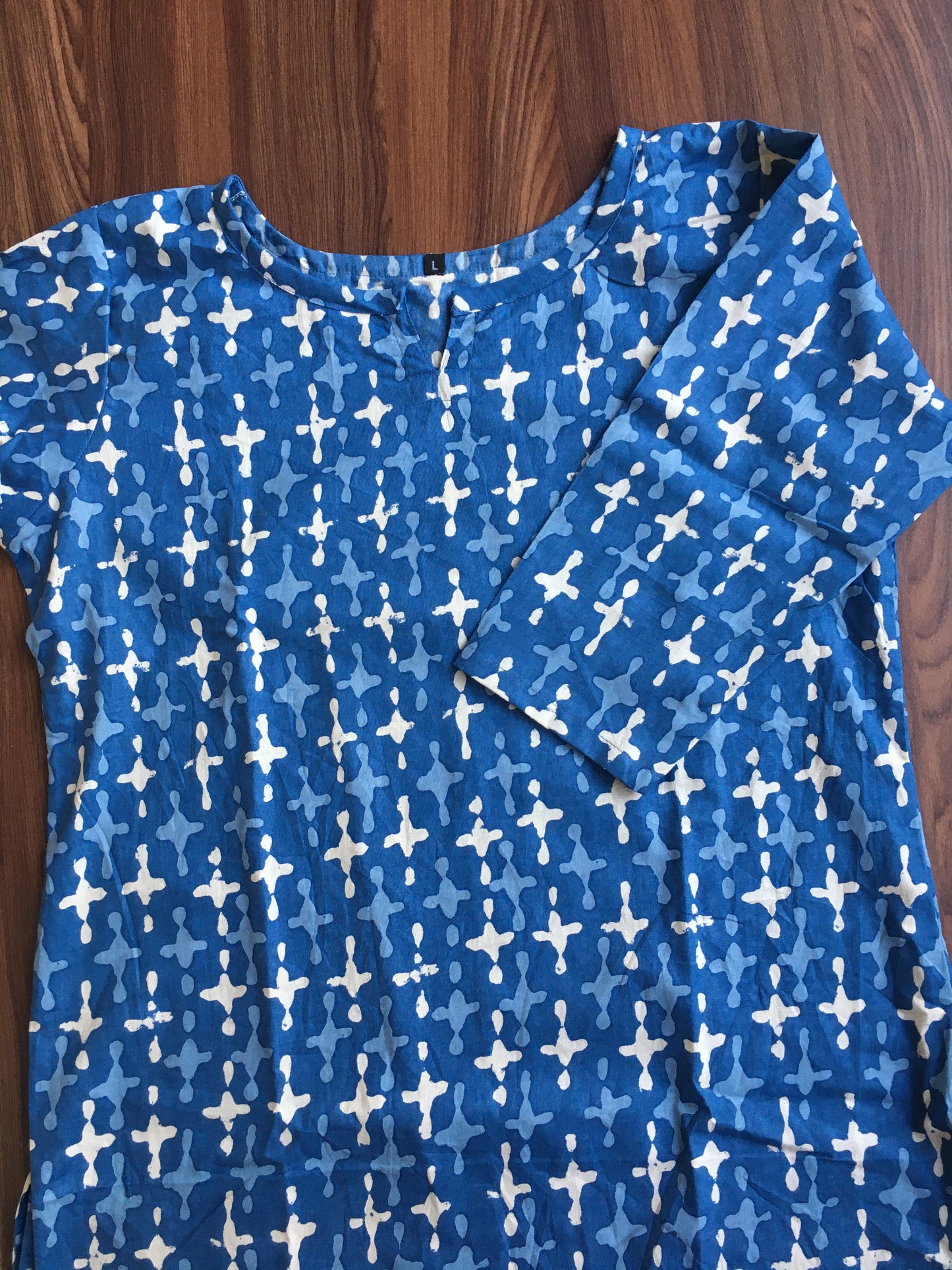 Positive Plus - Blue - Cord Set - Pure Cotton