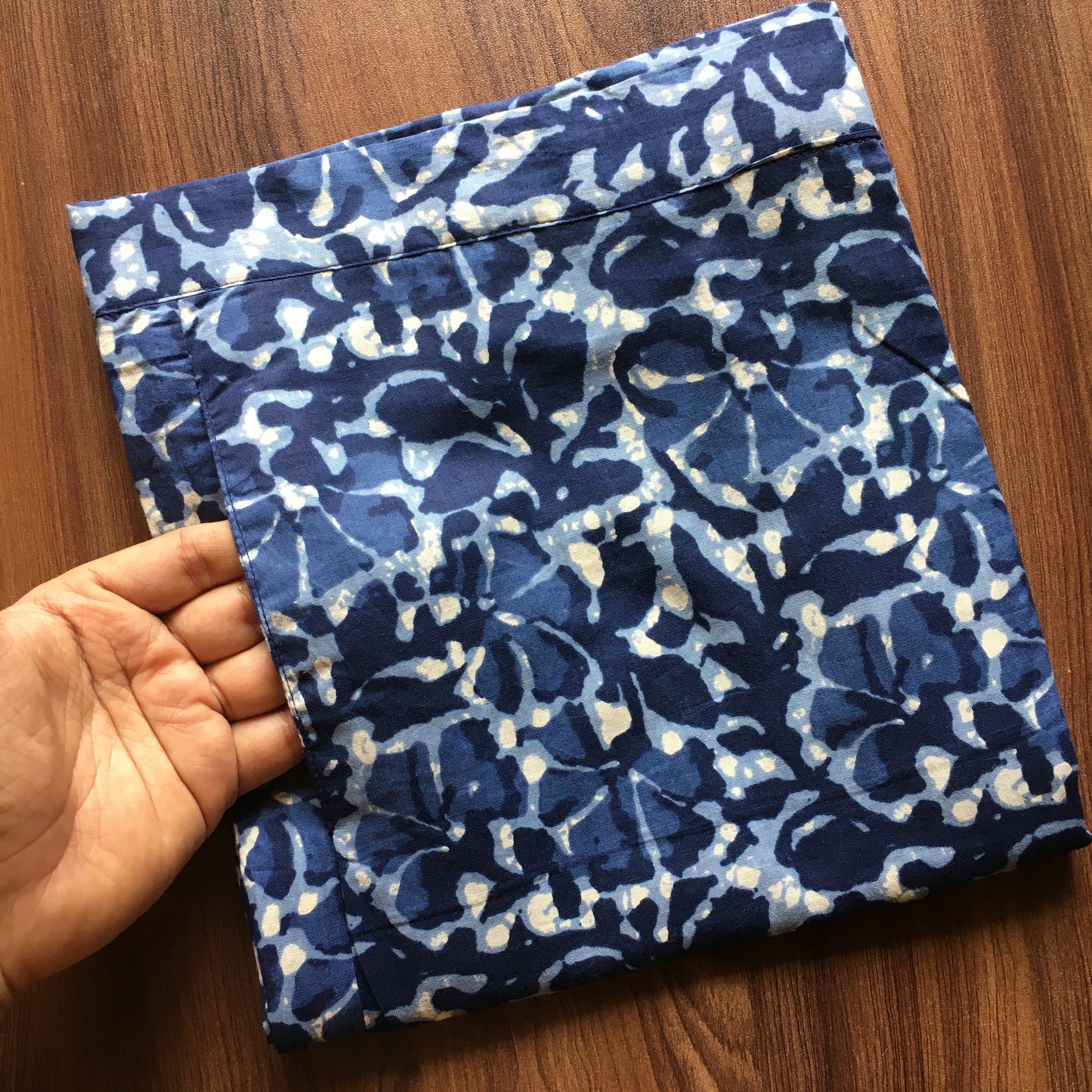 Batik Flower - Blue - Cord Set - Pure Cotton