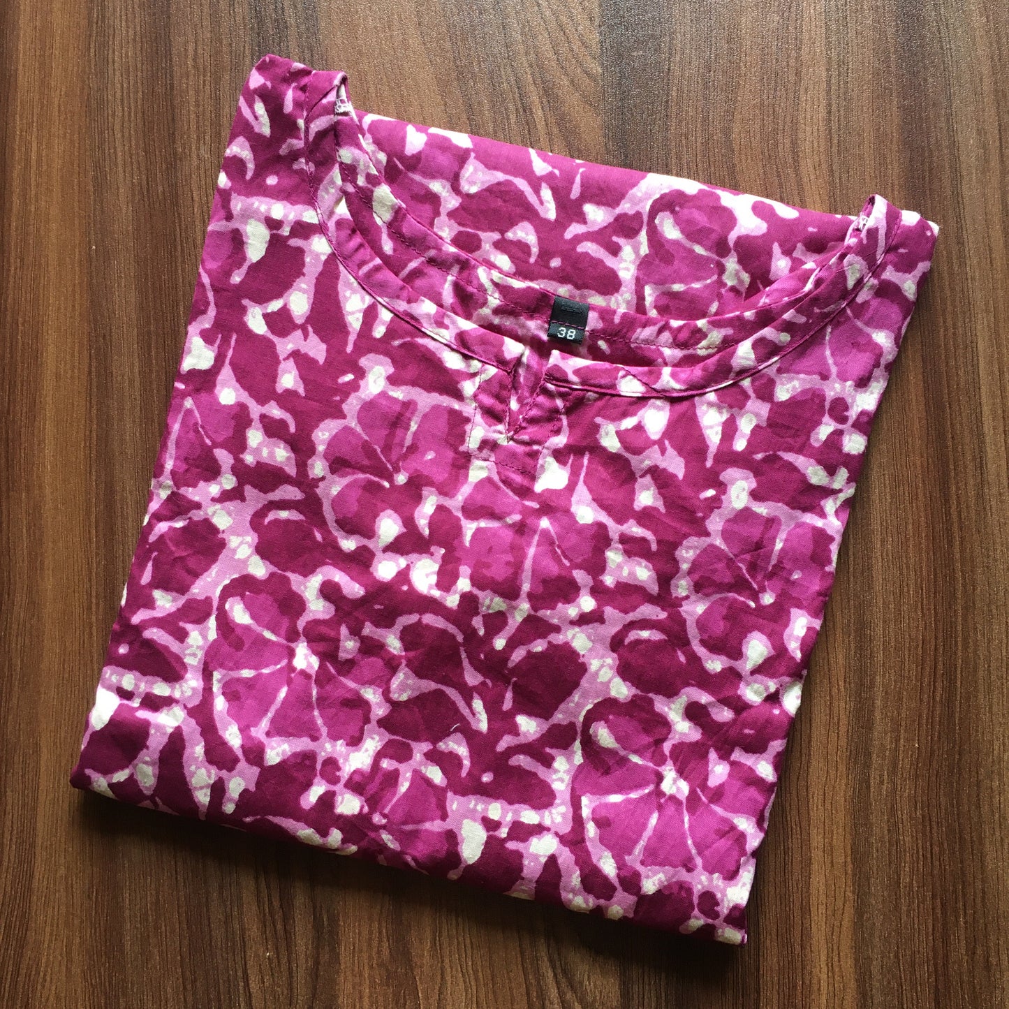 Batik Flower - Purple - Cord Set - Pure Cotton