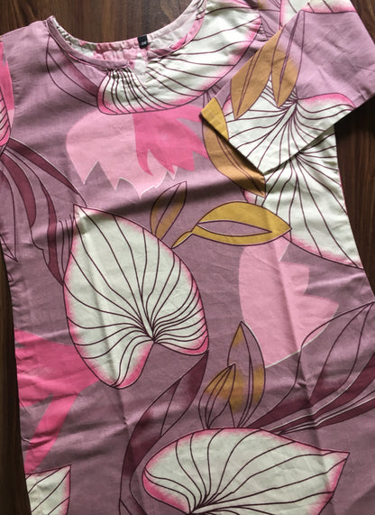 Lotus Leaf - Pink  - Cord Set - Pure Cotton