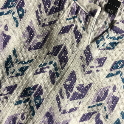 Katha Arrow - Purple Blue - Cord Set - Pure Cotton