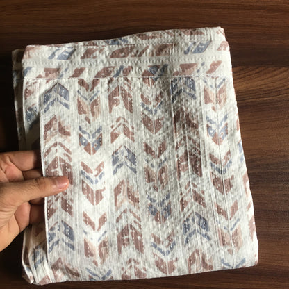 Katha Arrow - Brown Grey - Cord Set - Pure Cotton