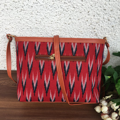 Minsk - 3 zip- Big size - Sling Bag - Red Arrow