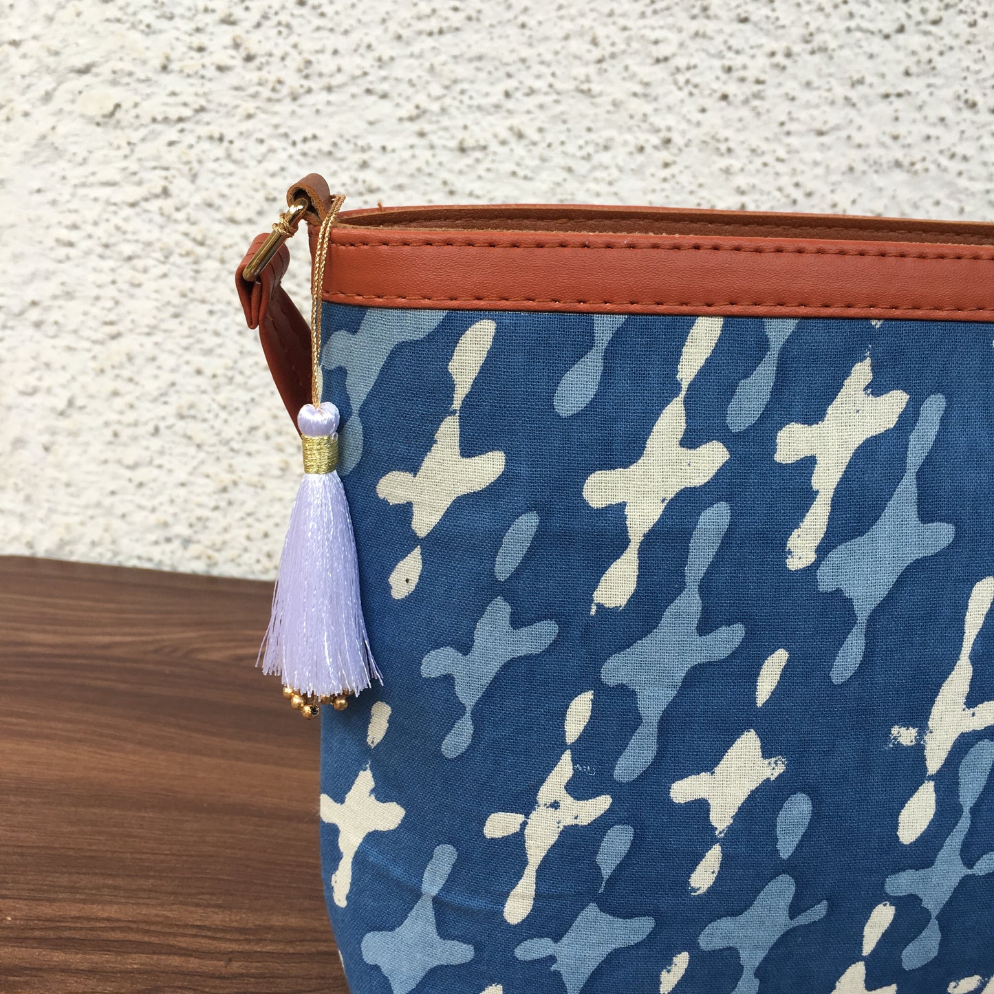 Minsk - 3 zip- Big size - Sling Bag - Positive Plus Blue