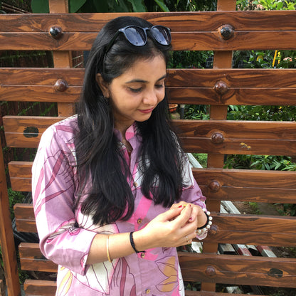 Knee Length - Lotus Pink - Cord Sets - Pure Cotton