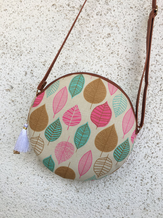 Beach Pink - Cute Round Sling bag