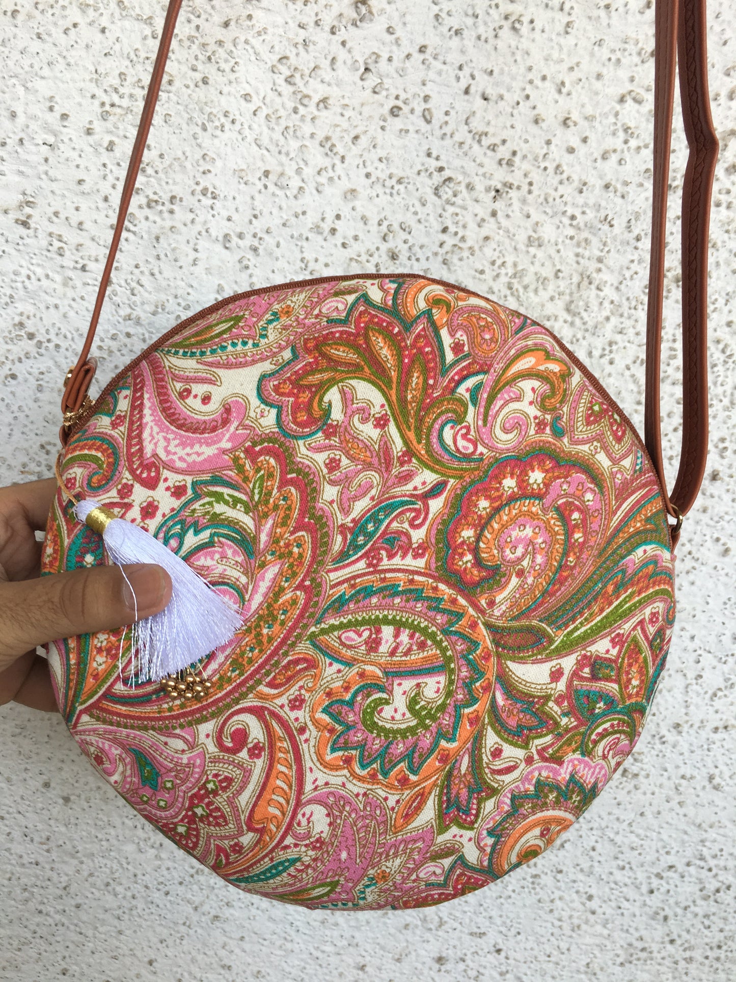 Keri Baby Pink - Cute Round Sling bag