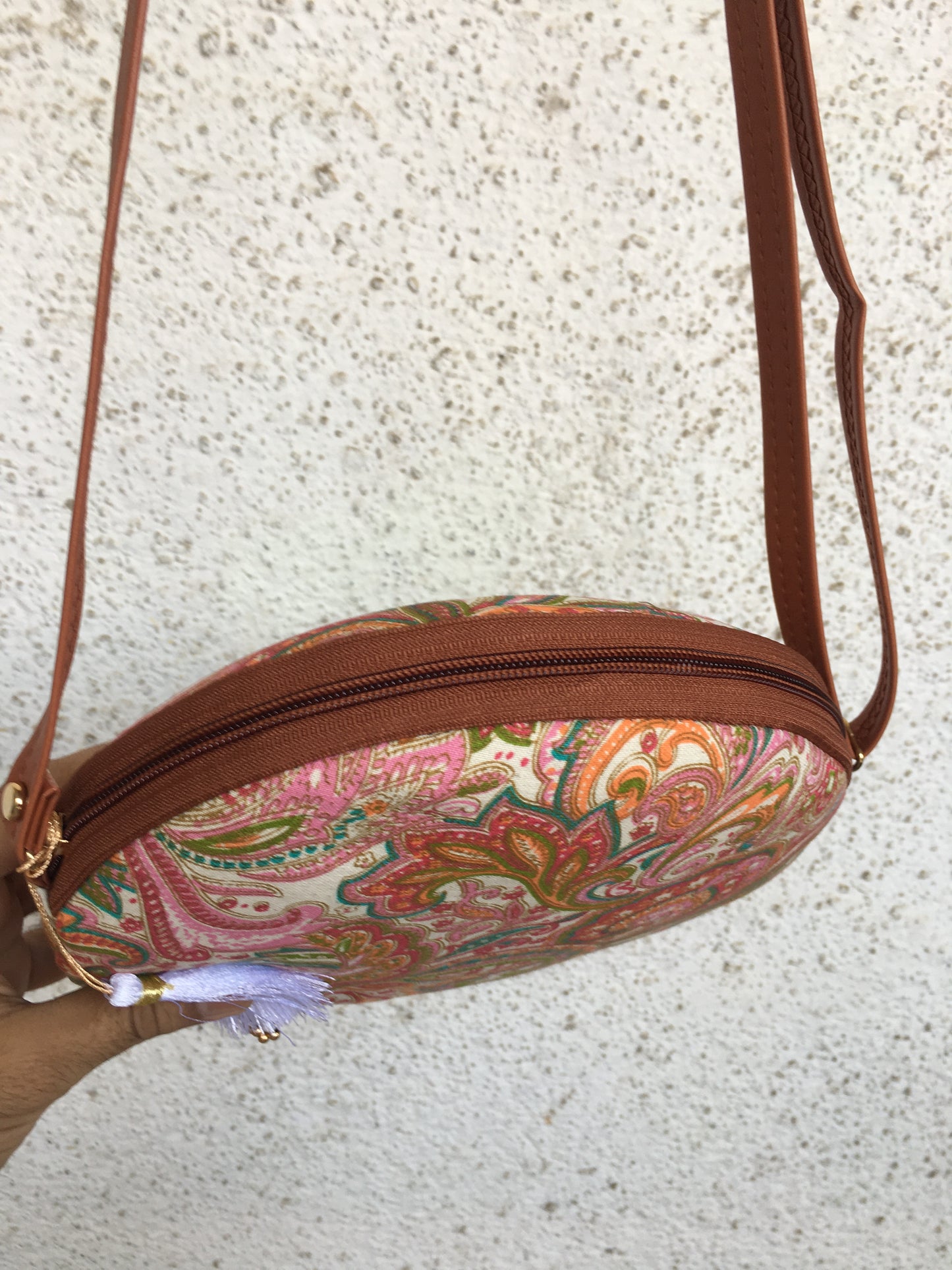 Keri Baby Pink - Cute Round Sling bag