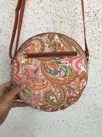 Keri Baby Pink - Cute Round Sling bag